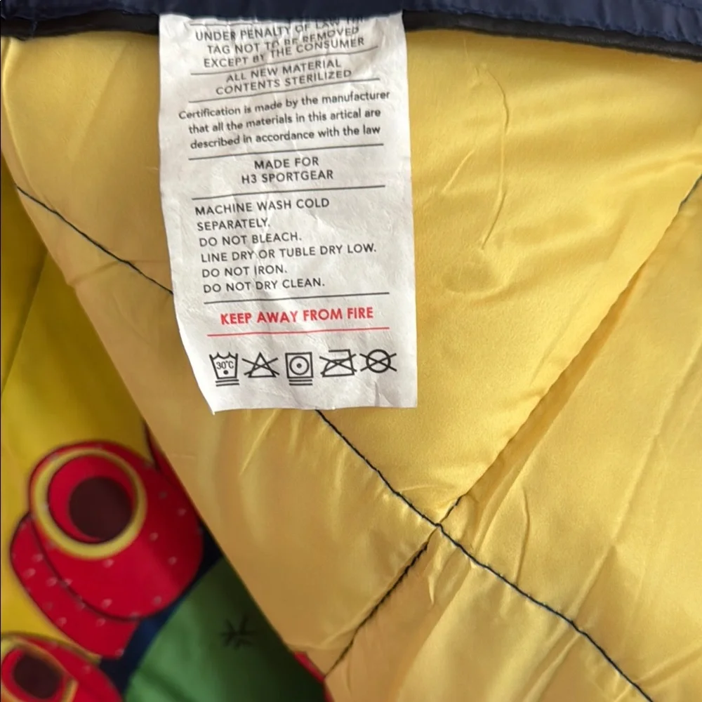 Grand Canyon National Park multicolor Packable Camping Blanket w/pouch NWT!